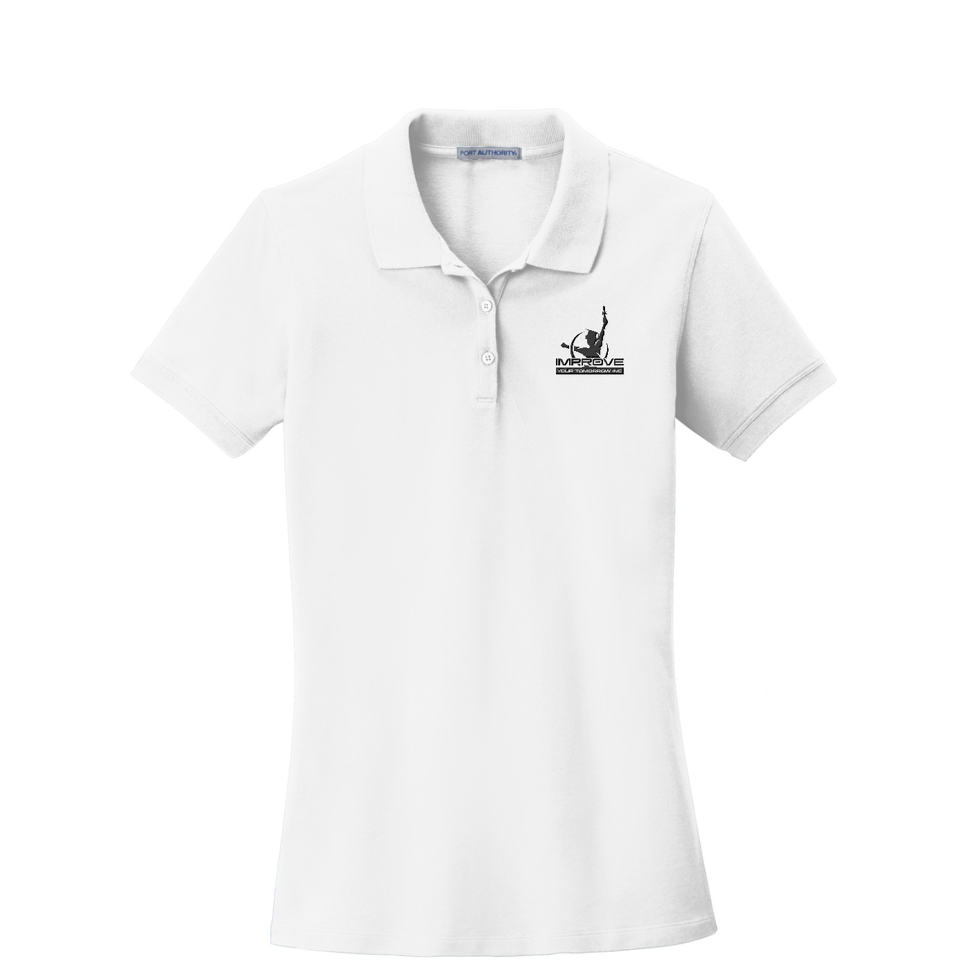 Port Authority Women's EZCotton Polo — White